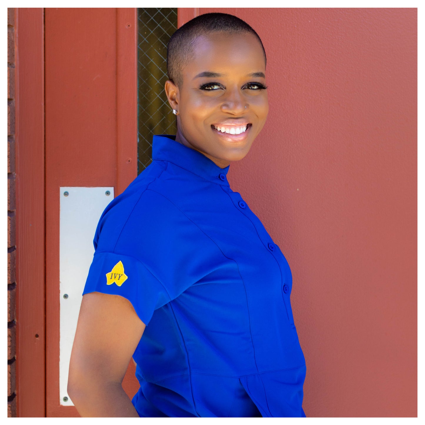 Simone Scrub Top