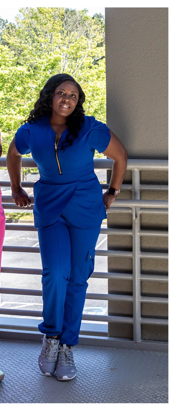 Tiara Scrub Top