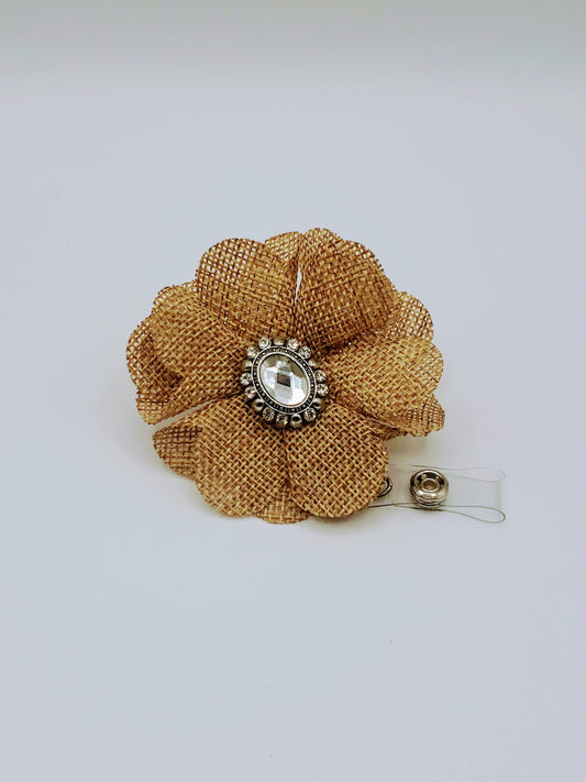 Burlap Daisy