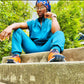 Grace “Magnetic Collar” Scrub Top